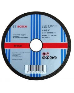 Bosch 2608600665 Cutting Discs-125mm (Pack of 25)