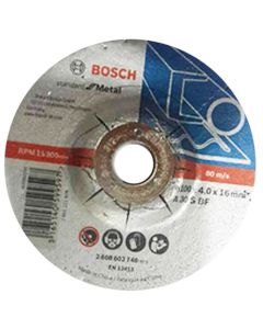 Bosch 2608602748 100 x 4 x 16 mm Grinding Discs (Pack of 20)