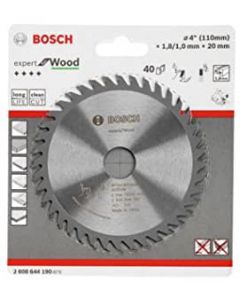 Bosch Wood Cutting Blade 4''(110MM) 40 Teeth